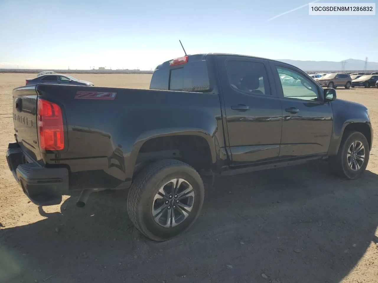 2021 Chevrolet Colorado Z71 VIN: 1GCGSDEN8M1286832 Lot: 76312274