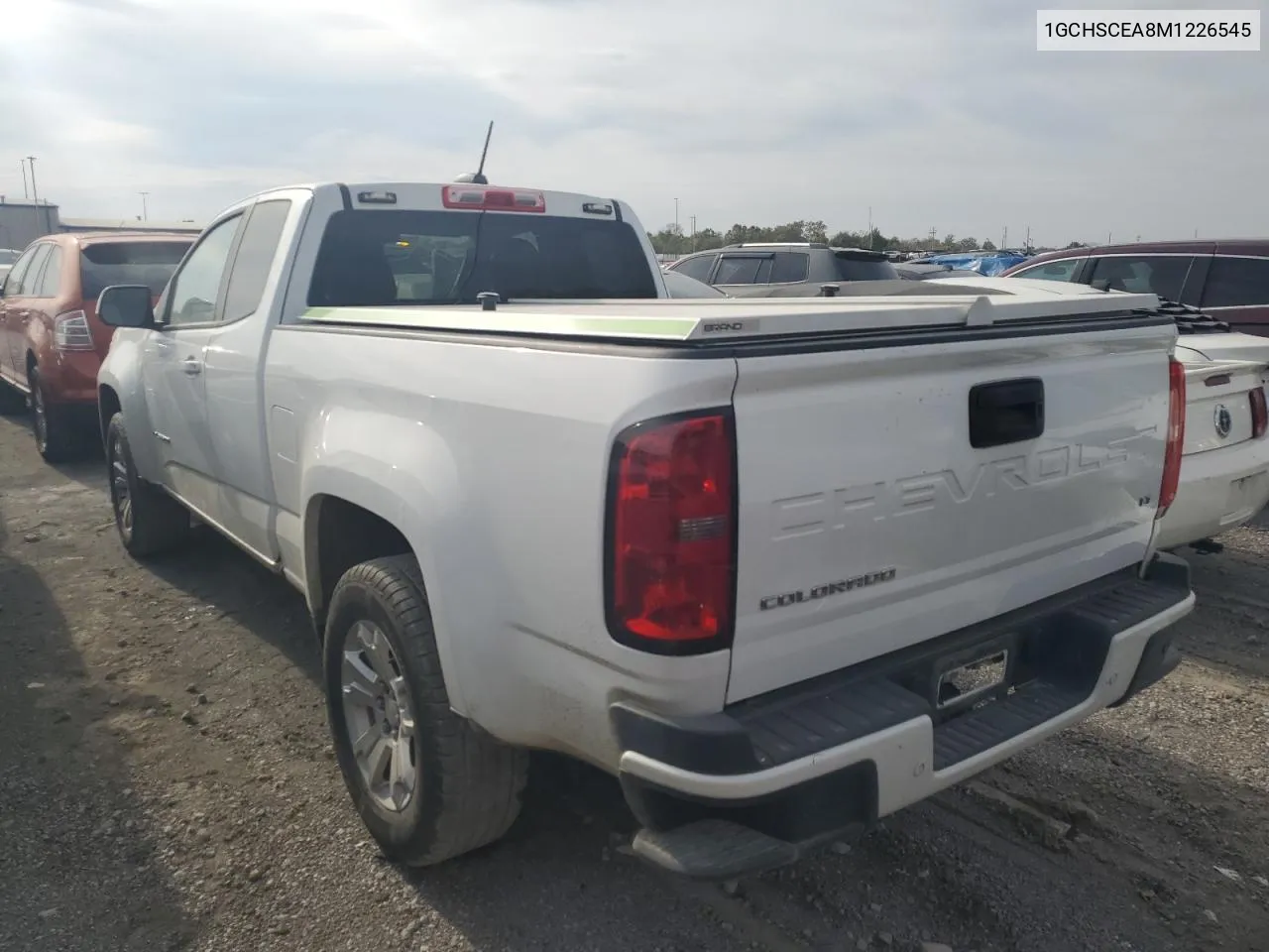 2021 Chevrolet Colorado Lt VIN: 1GCHSCEA8M1226545 Lot: 76504384