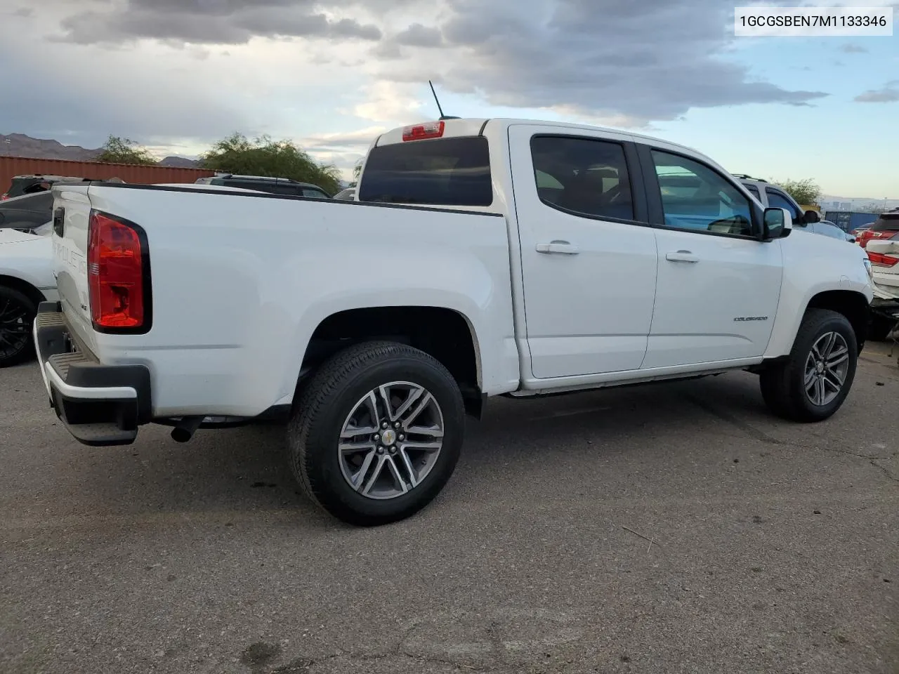 2021 Chevrolet Colorado VIN: 1GCGSBEN7M1133346 Lot: 76529574