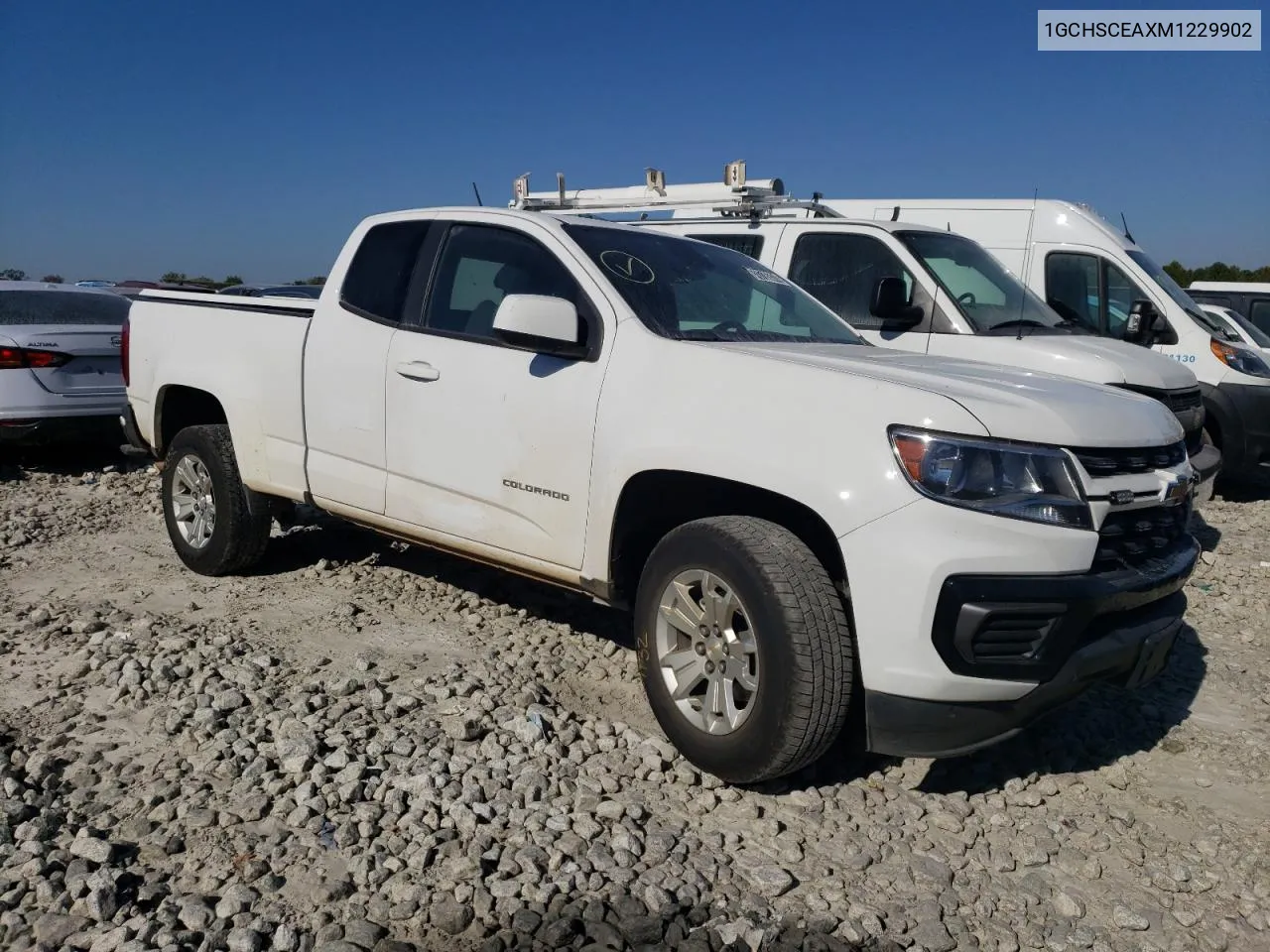 2021 Chevrolet Colorado Lt VIN: 1GCHSCEAXM1229902 Lot: 76735574