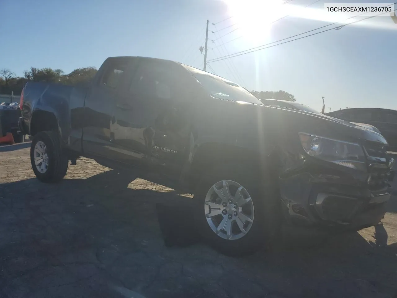 2021 Chevrolet Colorado Lt VIN: 1GCHSCEAXM1236705 Lot: 76868254