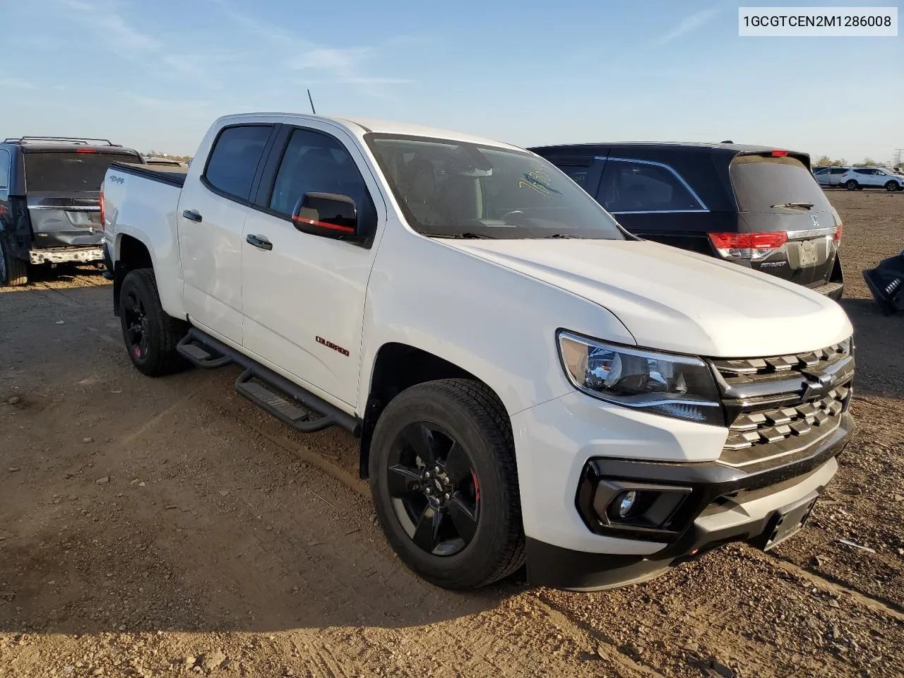 2021 Chevrolet Colorado Lt VIN: 1GCGTCEN2M1286008 Lot: 76980144