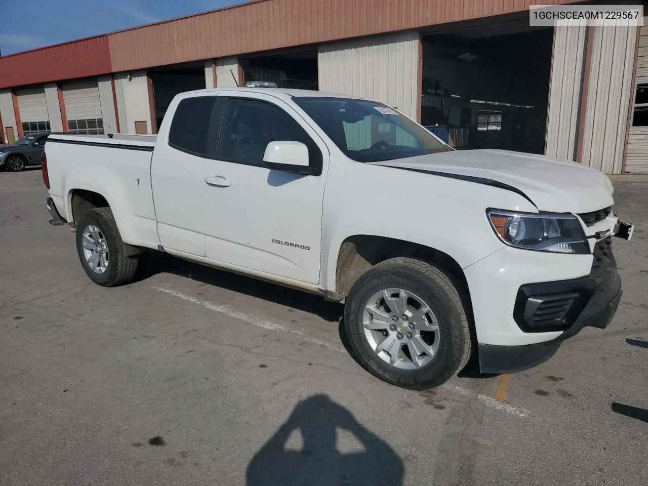 2021 Chevrolet Colorado Lt VIN: 1GCHSCEA0M1229567 Lot: 76998954