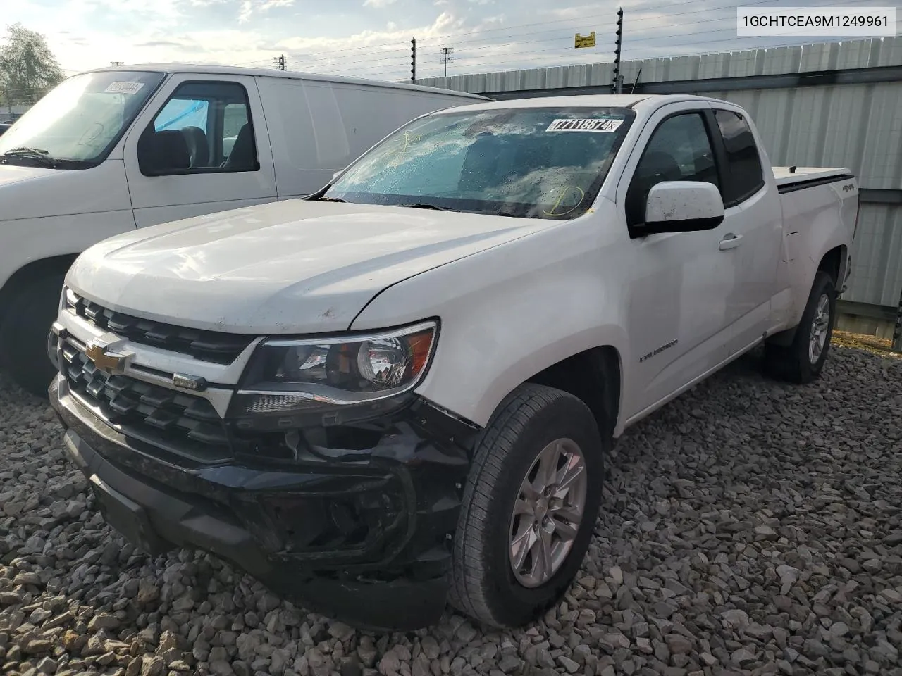 2021 Chevrolet Colorado Lt VIN: 1GCHTCEA9M1249961 Lot: 77118874