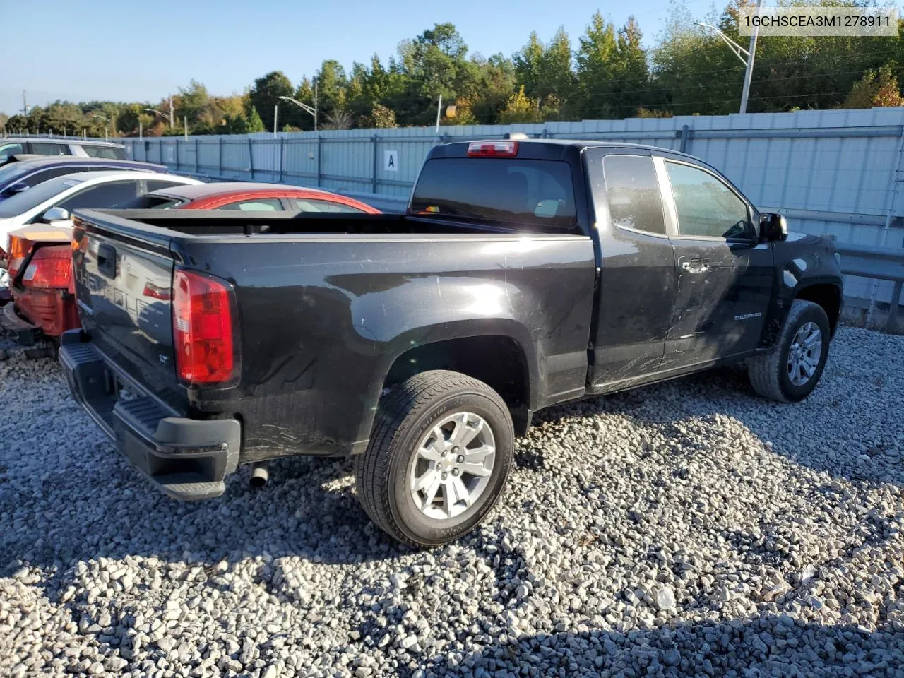 2021 Chevrolet Colorado Lt VIN: 1GCHSCEA3M1278911 Lot: 77133984