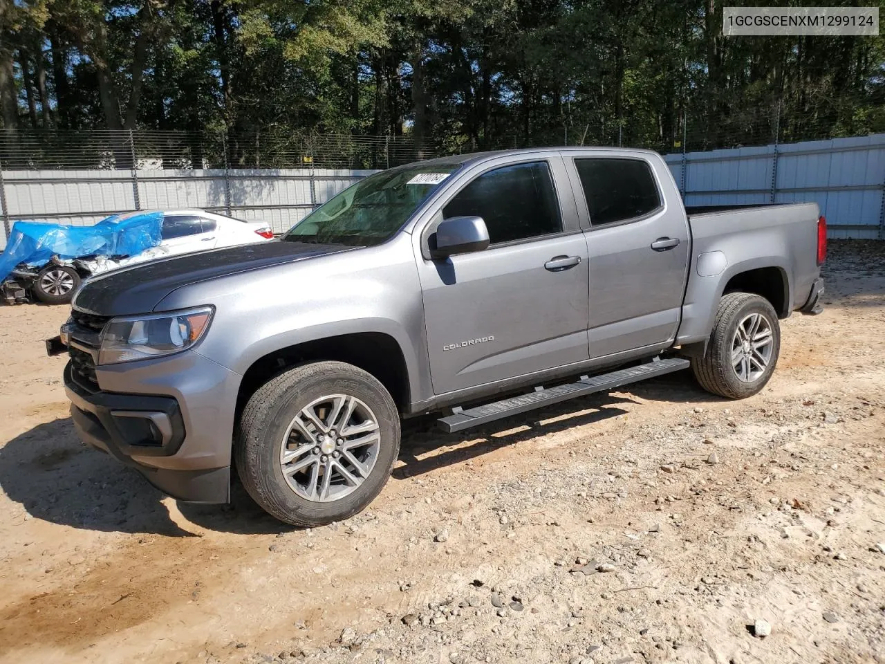 2021 Chevrolet Colorado Lt VIN: 1GCGSCENXM1299124 Lot: 77367084