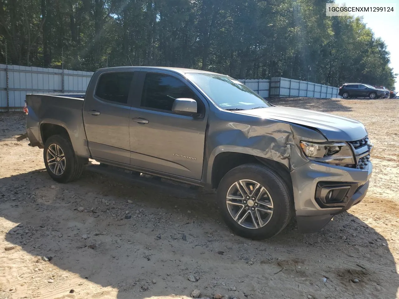 2021 Chevrolet Colorado Lt VIN: 1GCGSCENXM1299124 Lot: 77367084