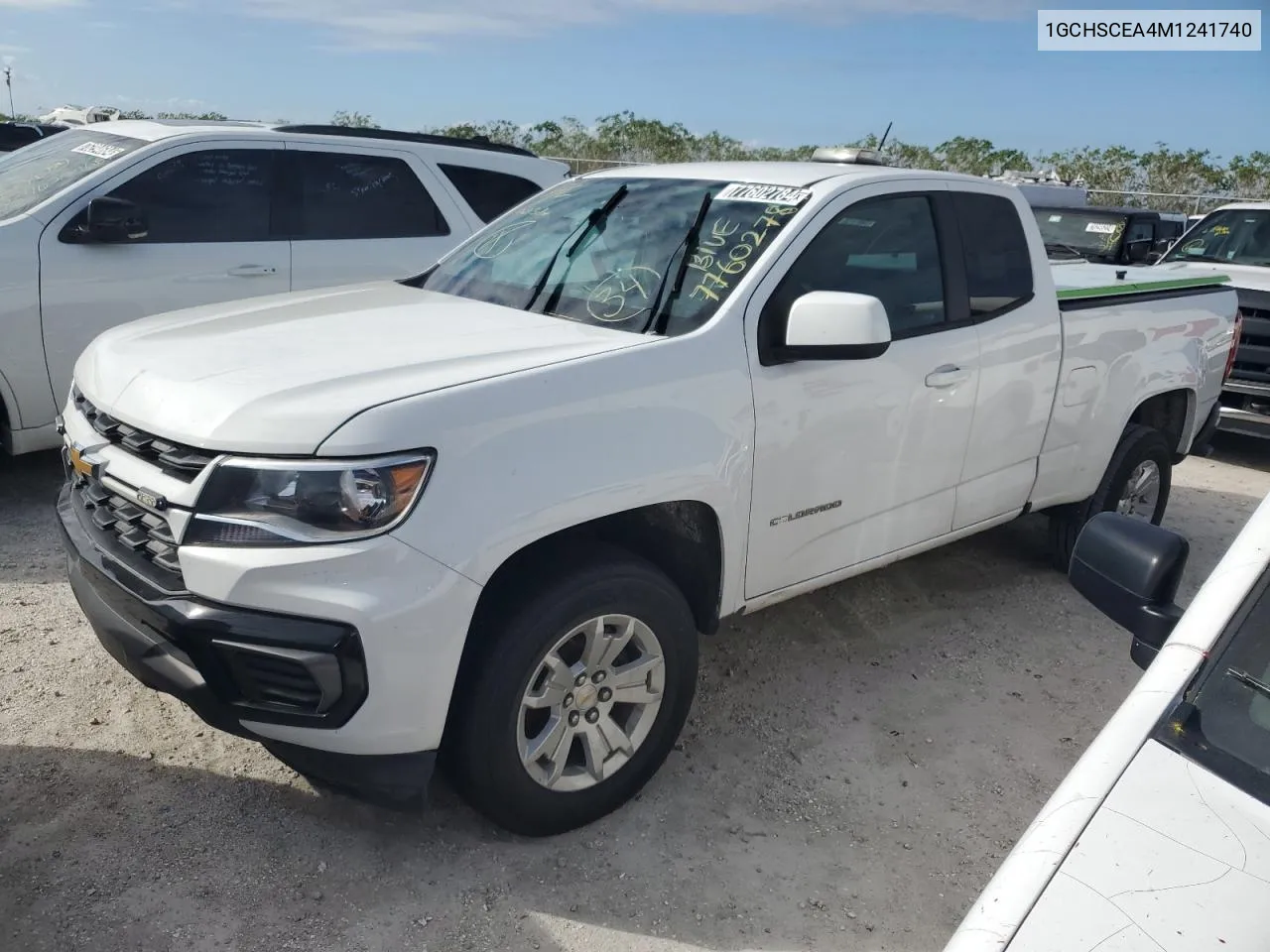 2021 Chevrolet Colorado Lt VIN: 1GCHSCEA4M1241740 Lot: 77602784