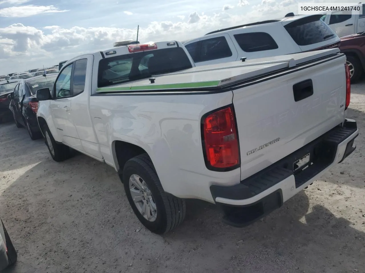 2021 Chevrolet Colorado Lt VIN: 1GCHSCEA4M1241740 Lot: 77602784