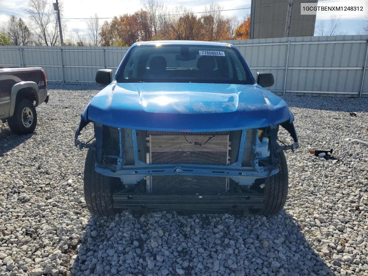 2021 Chevrolet Colorado VIN: 1GCGTBENXM1248312 Lot: 77808024