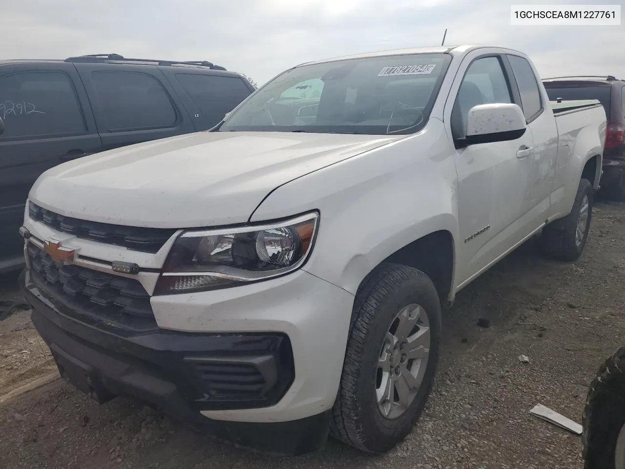 2021 Chevrolet Colorado Lt VIN: 1GCHSCEA8M1227761 Lot: 77827054