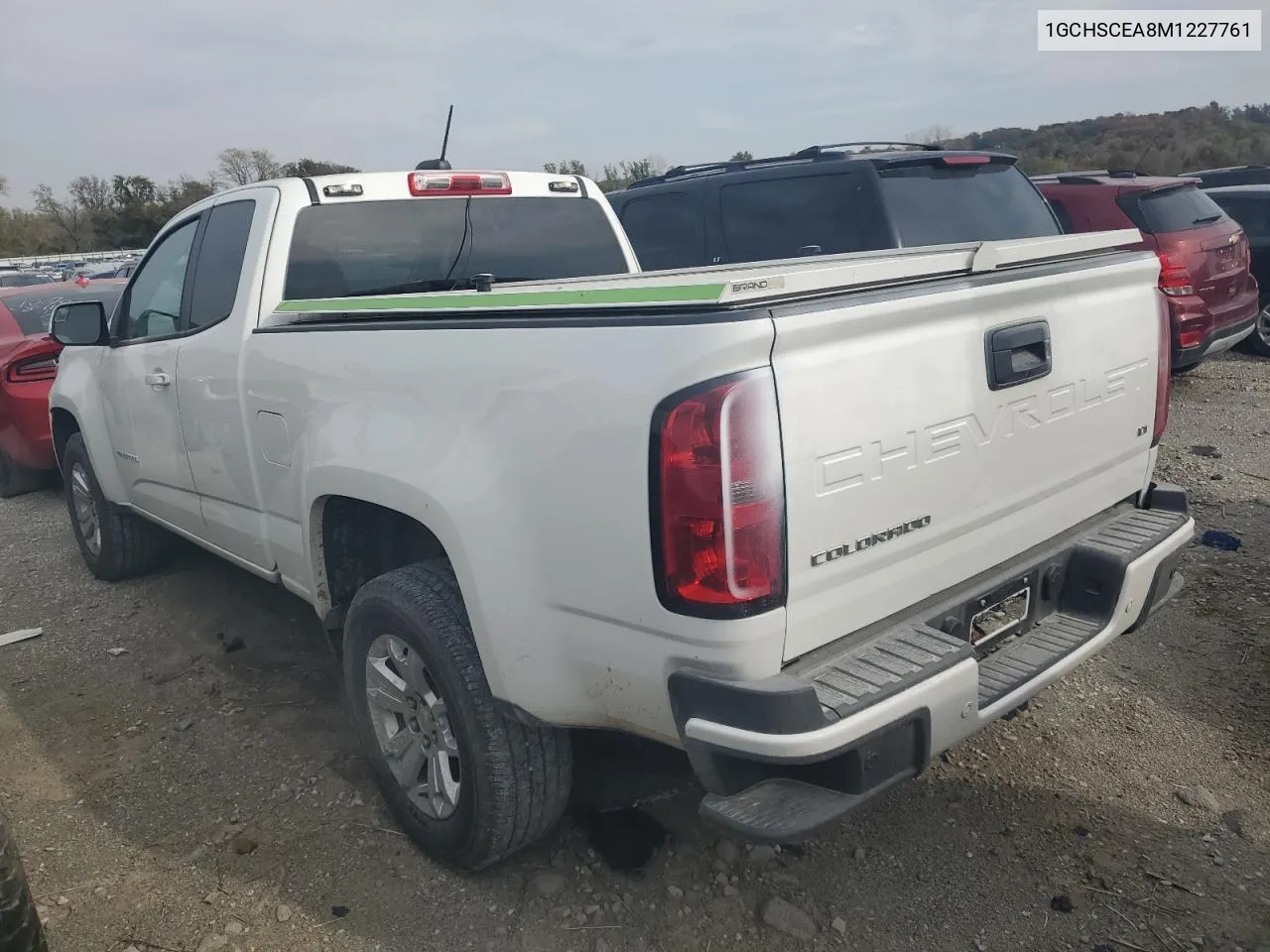 2021 Chevrolet Colorado Lt VIN: 1GCHSCEA8M1227761 Lot: 77827054