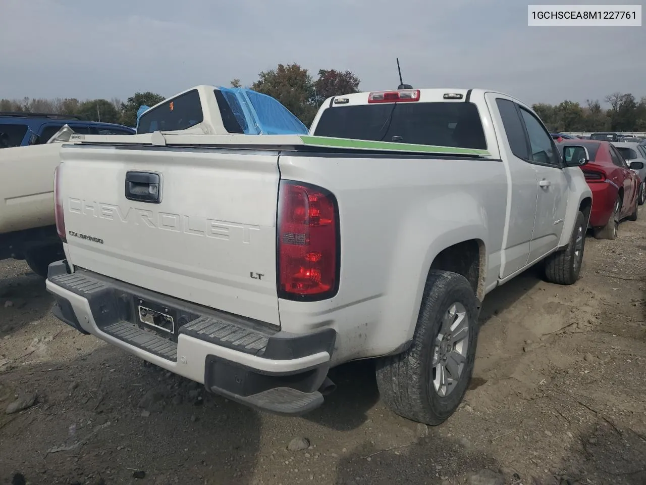 2021 Chevrolet Colorado Lt VIN: 1GCHSCEA8M1227761 Lot: 77827054