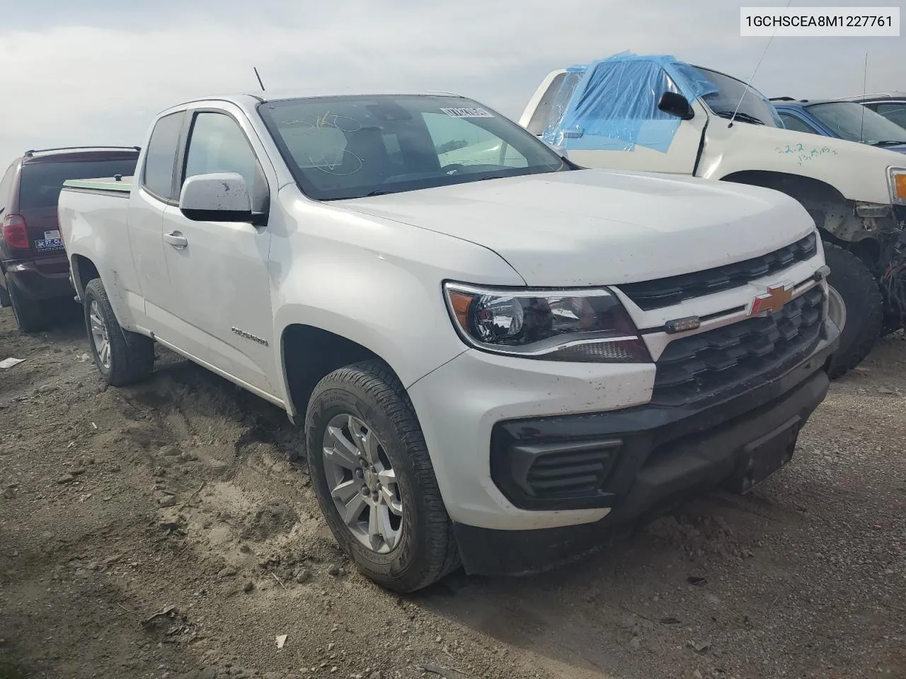 2021 Chevrolet Colorado Lt VIN: 1GCHSCEA8M1227761 Lot: 77827054