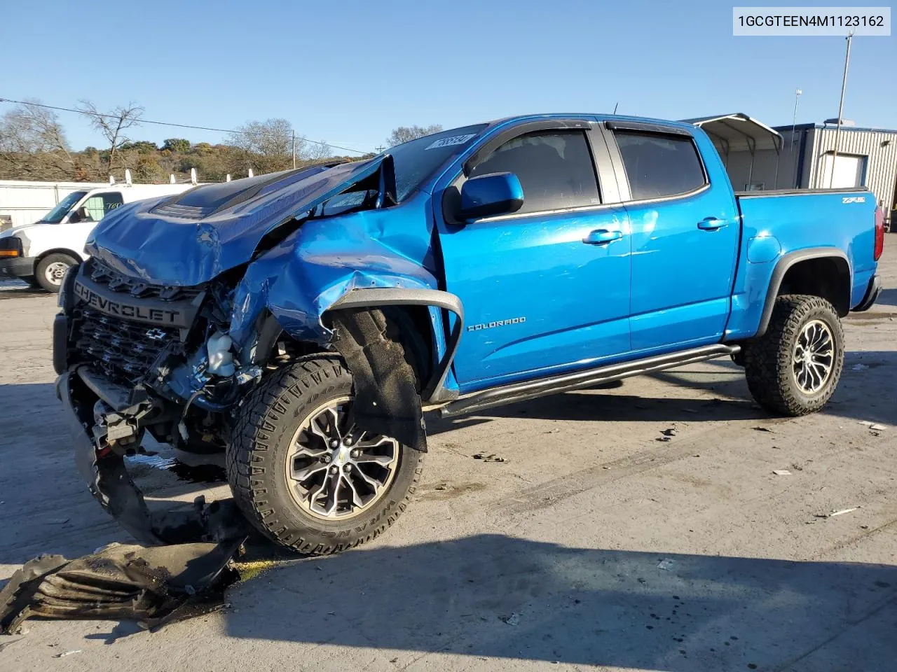 2021 Chevrolet Colorado Zr2 VIN: 1GCGTEEN4M1123162 Lot: 77885134