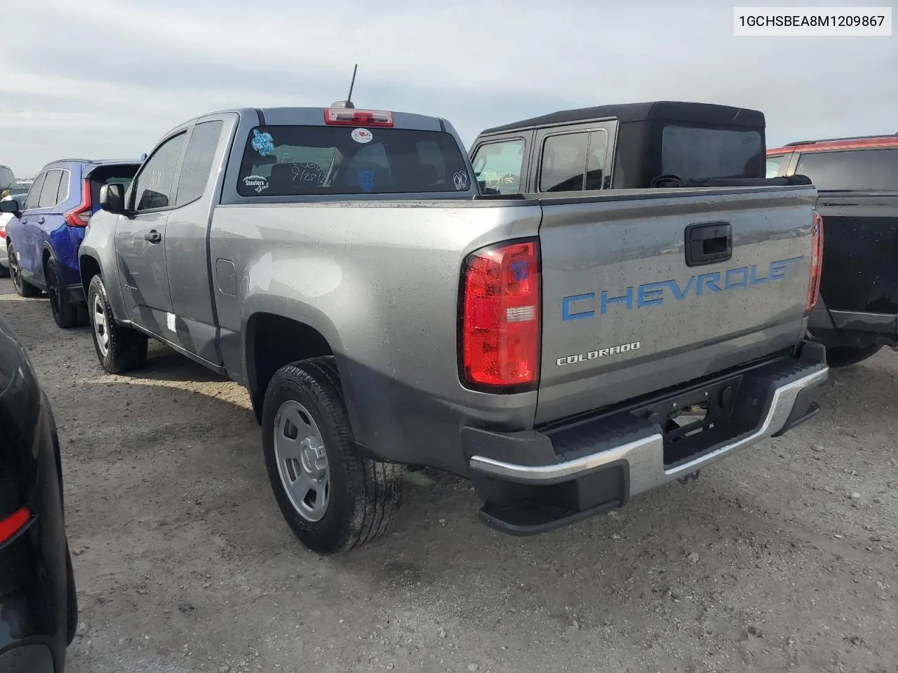 2021 Chevrolet Colorado VIN: 1GCHSBEA8M1209867 Lot: 77910124