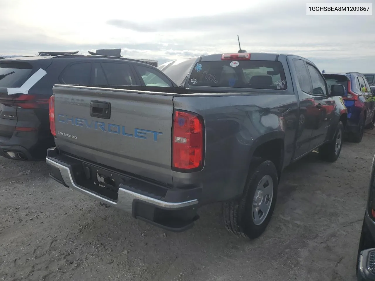 2021 Chevrolet Colorado VIN: 1GCHSBEA8M1209867 Lot: 77910124