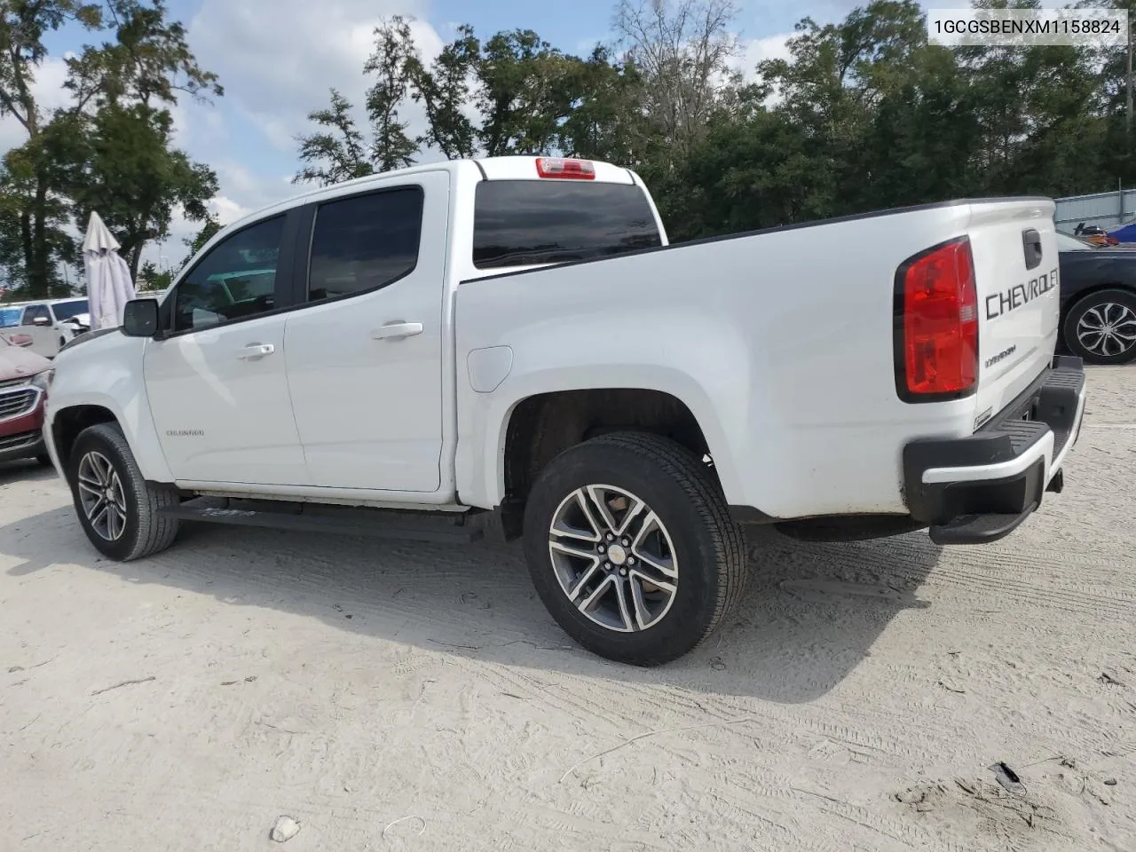 2021 Chevrolet Colorado VIN: 1GCGSBENXM1158824 Lot: 77974724