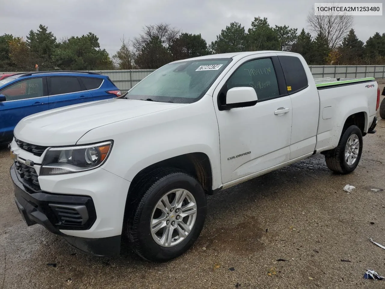 2021 Chevrolet Colorado Lt VIN: 1GCHTCEA2M1253480 Lot: 79048474