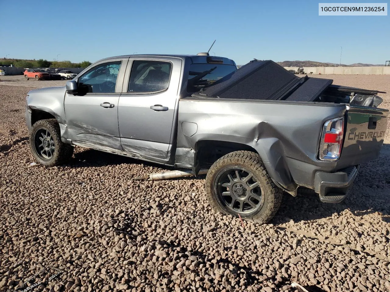 2021 Chevrolet Colorado Lt VIN: 1GCGTCEN9M1236254 Lot: 79068094