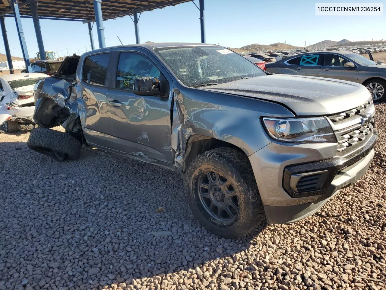 2021 Chevrolet Colorado Lt VIN: 1GCGTCEN9M1236254 Lot: 79068094