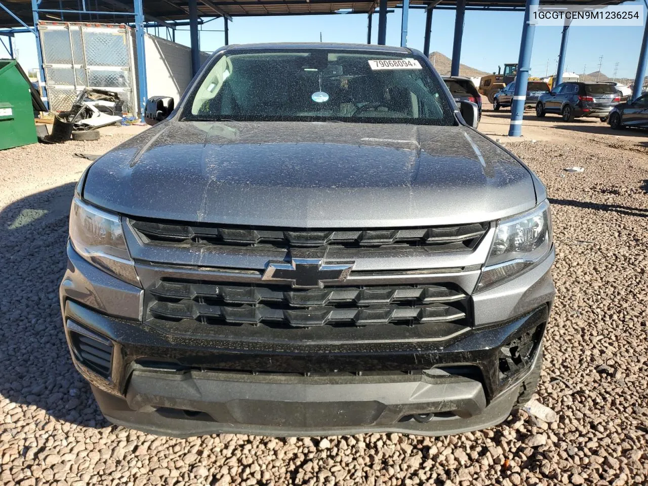 2021 Chevrolet Colorado Lt VIN: 1GCGTCEN9M1236254 Lot: 79068094