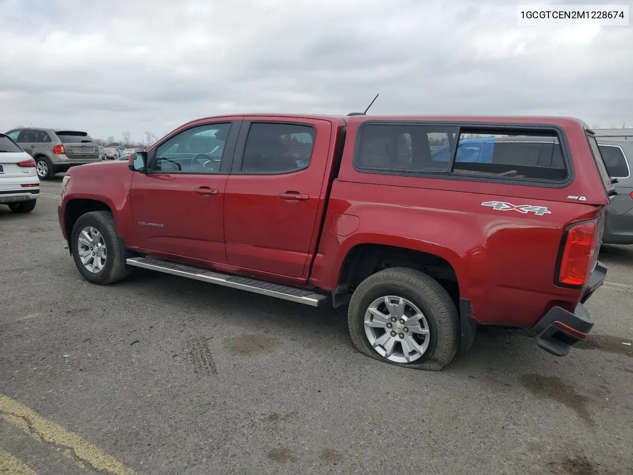 2021 Chevrolet Colorado Lt VIN: 1GCGTCEN2M1228674 Lot: 79230164