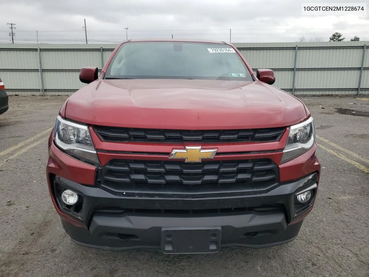 2021 Chevrolet Colorado Lt VIN: 1GCGTCEN2M1228674 Lot: 79230164