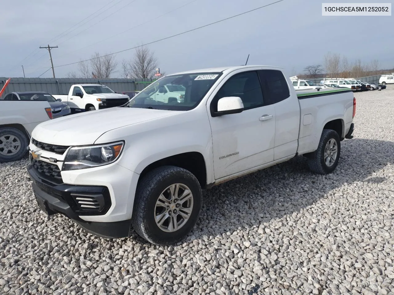 2021 Chevrolet Colorado Lt VIN: 1GCHSCEA5M1252052 Lot: 79490664