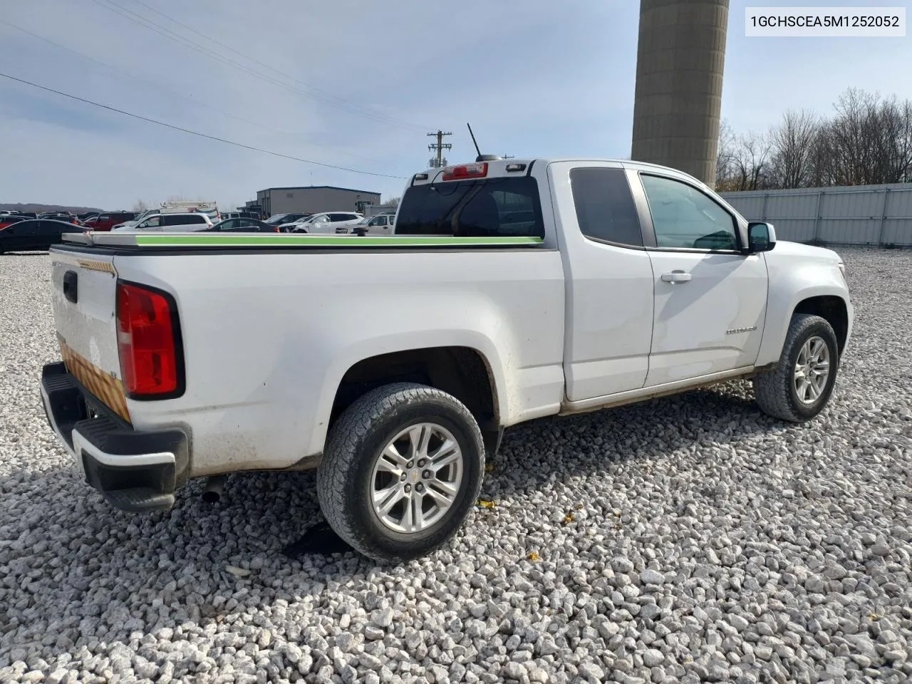 2021 Chevrolet Colorado Lt VIN: 1GCHSCEA5M1252052 Lot: 79490664