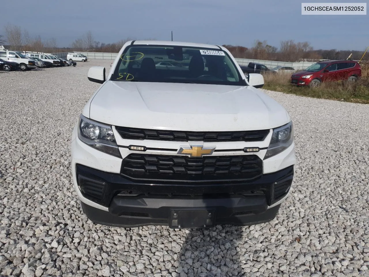 2021 Chevrolet Colorado Lt VIN: 1GCHSCEA5M1252052 Lot: 79490664