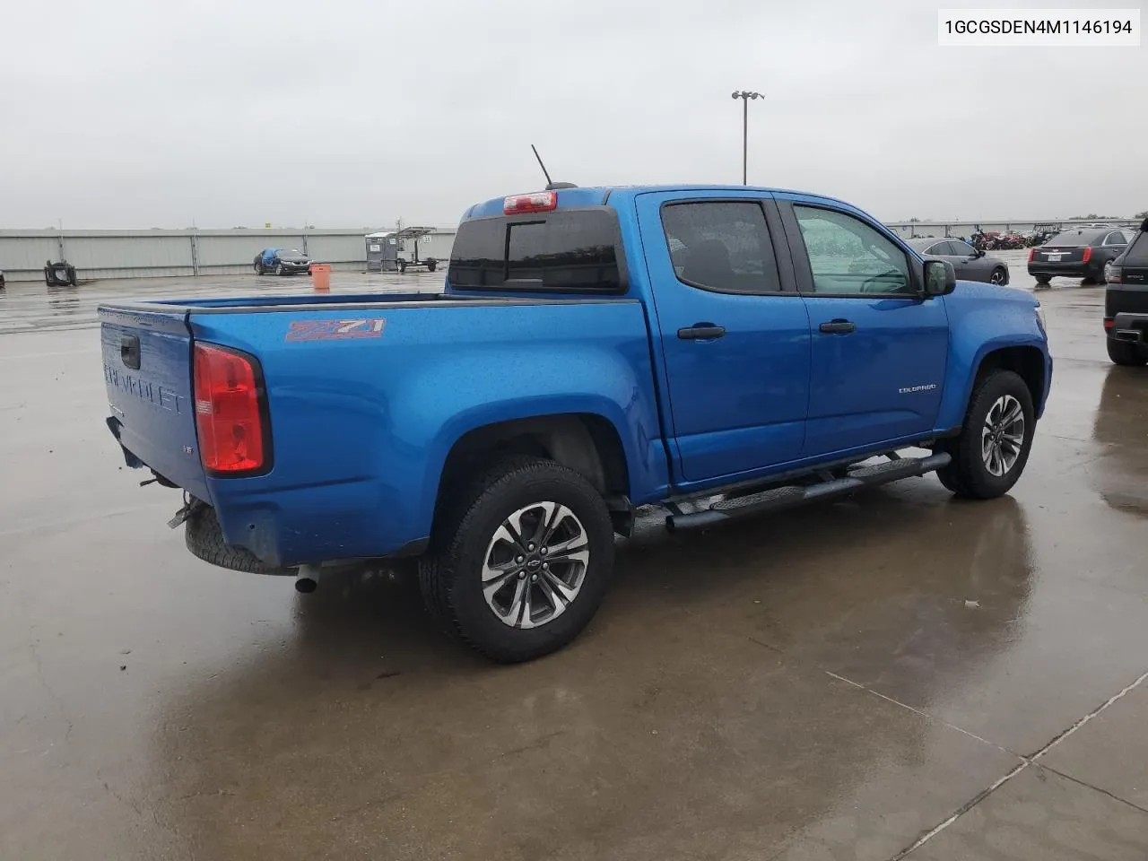 2021 Chevrolet Colorado Z71 VIN: 1GCGSDEN4M1146194 Lot: 79652074