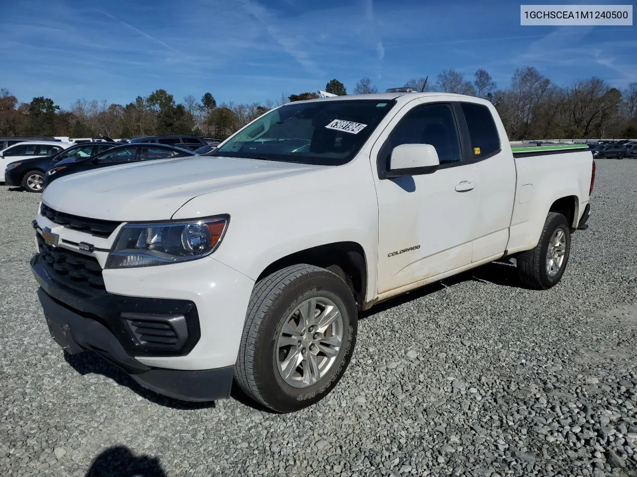 2021 Chevrolet Colorado Lt VIN: 1GCHSCEA1M1240500 Lot: 79891984