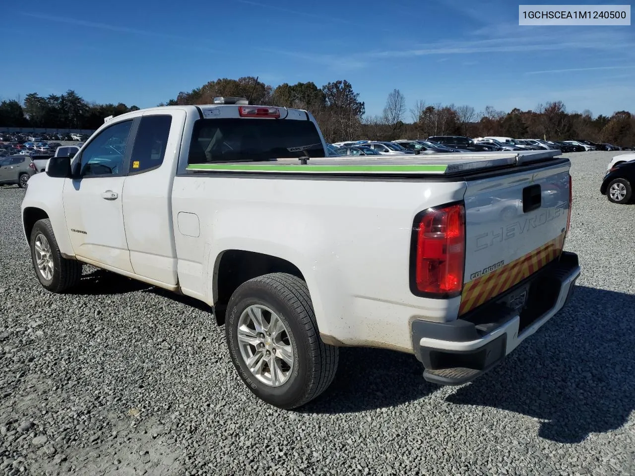 2021 Chevrolet Colorado Lt VIN: 1GCHSCEA1M1240500 Lot: 79891984