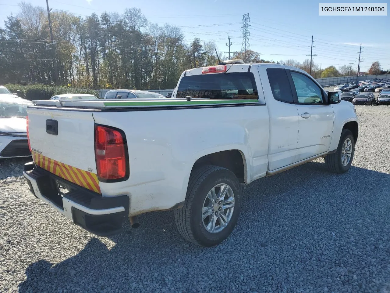 2021 Chevrolet Colorado Lt VIN: 1GCHSCEA1M1240500 Lot: 79891984