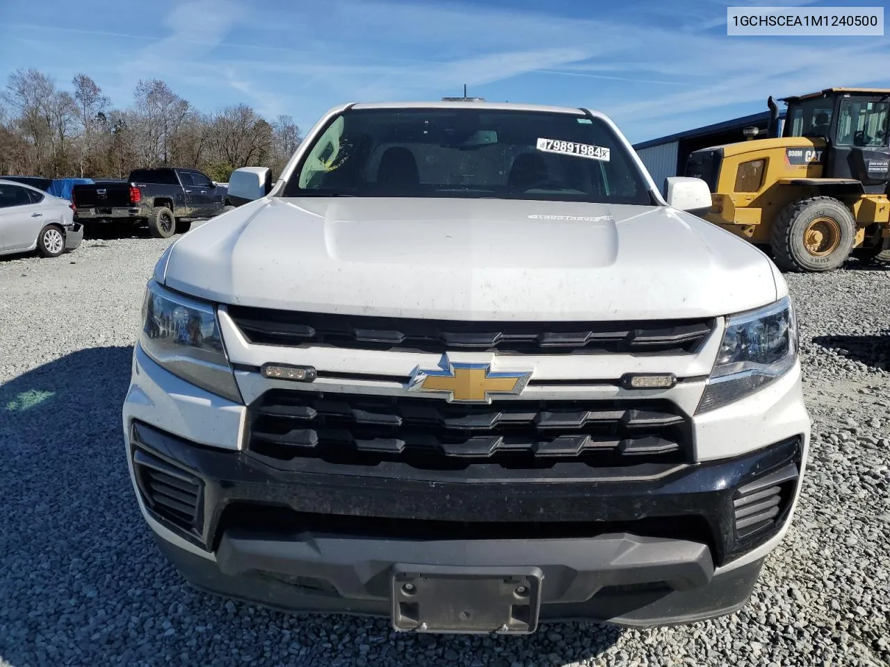 2021 Chevrolet Colorado Lt VIN: 1GCHSCEA1M1240500 Lot: 79891984