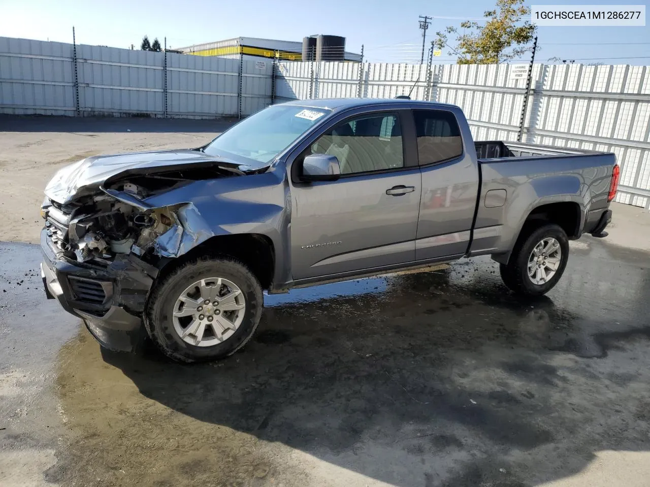 2021 Chevrolet Colorado Lt VIN: 1GCHSCEA1M1286277 Lot: 79946644