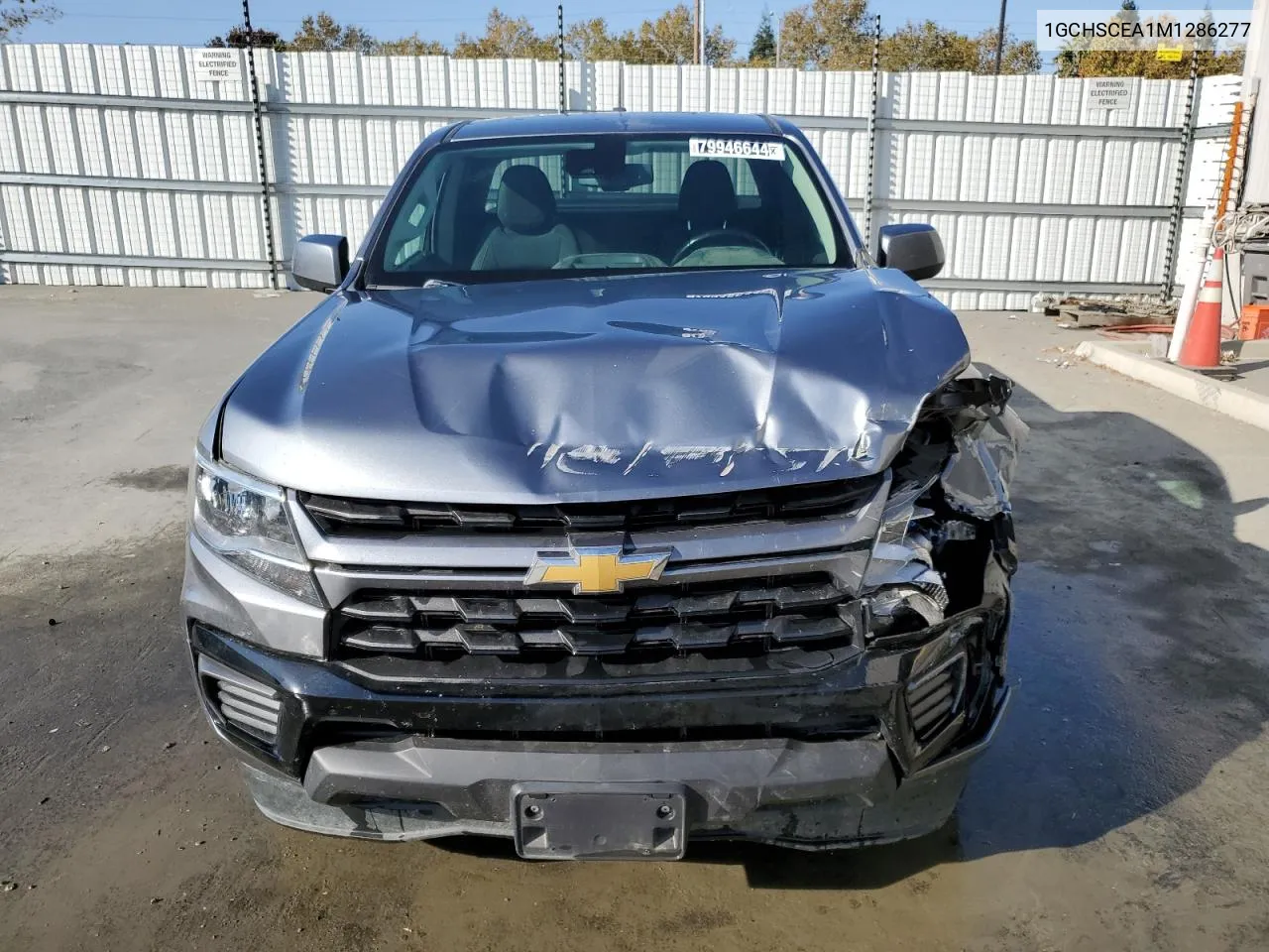 2021 Chevrolet Colorado Lt VIN: 1GCHSCEA1M1286277 Lot: 79946644