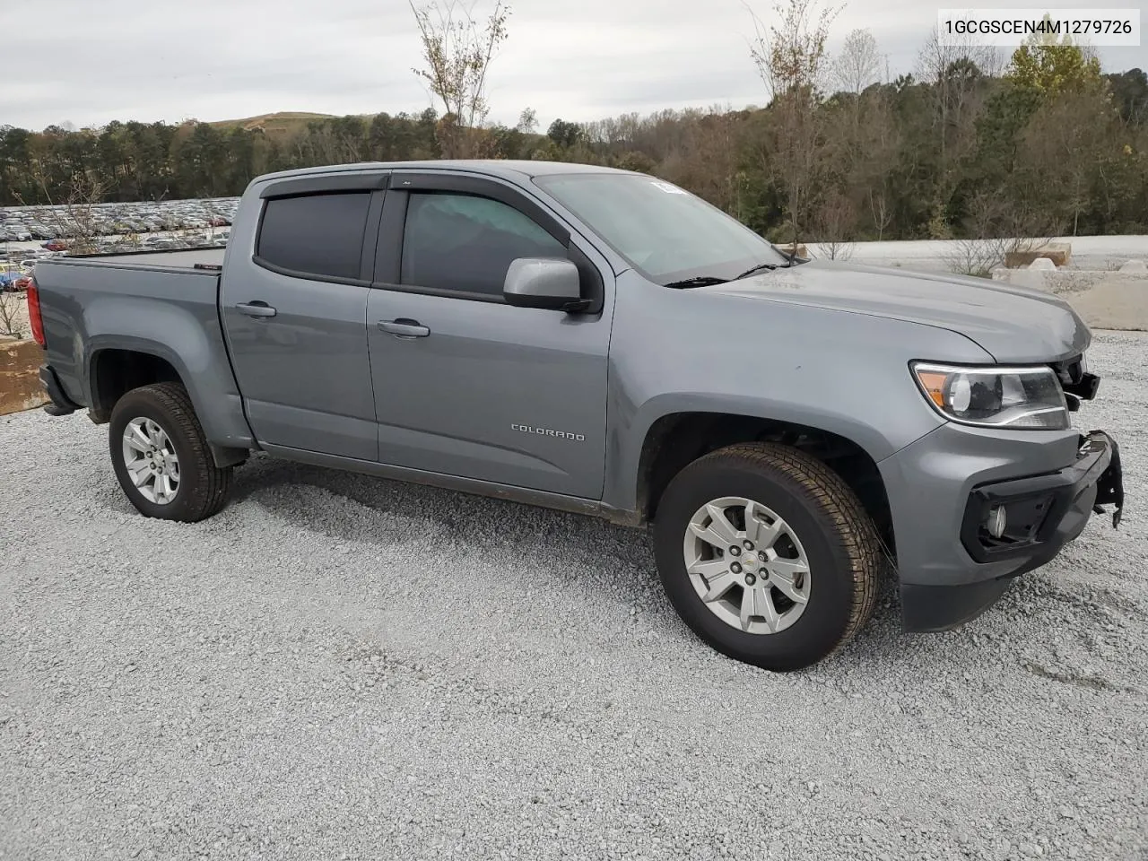 2021 Chevrolet Colorado Lt VIN: 1GCGSCEN4M1279726 Lot: 80514414