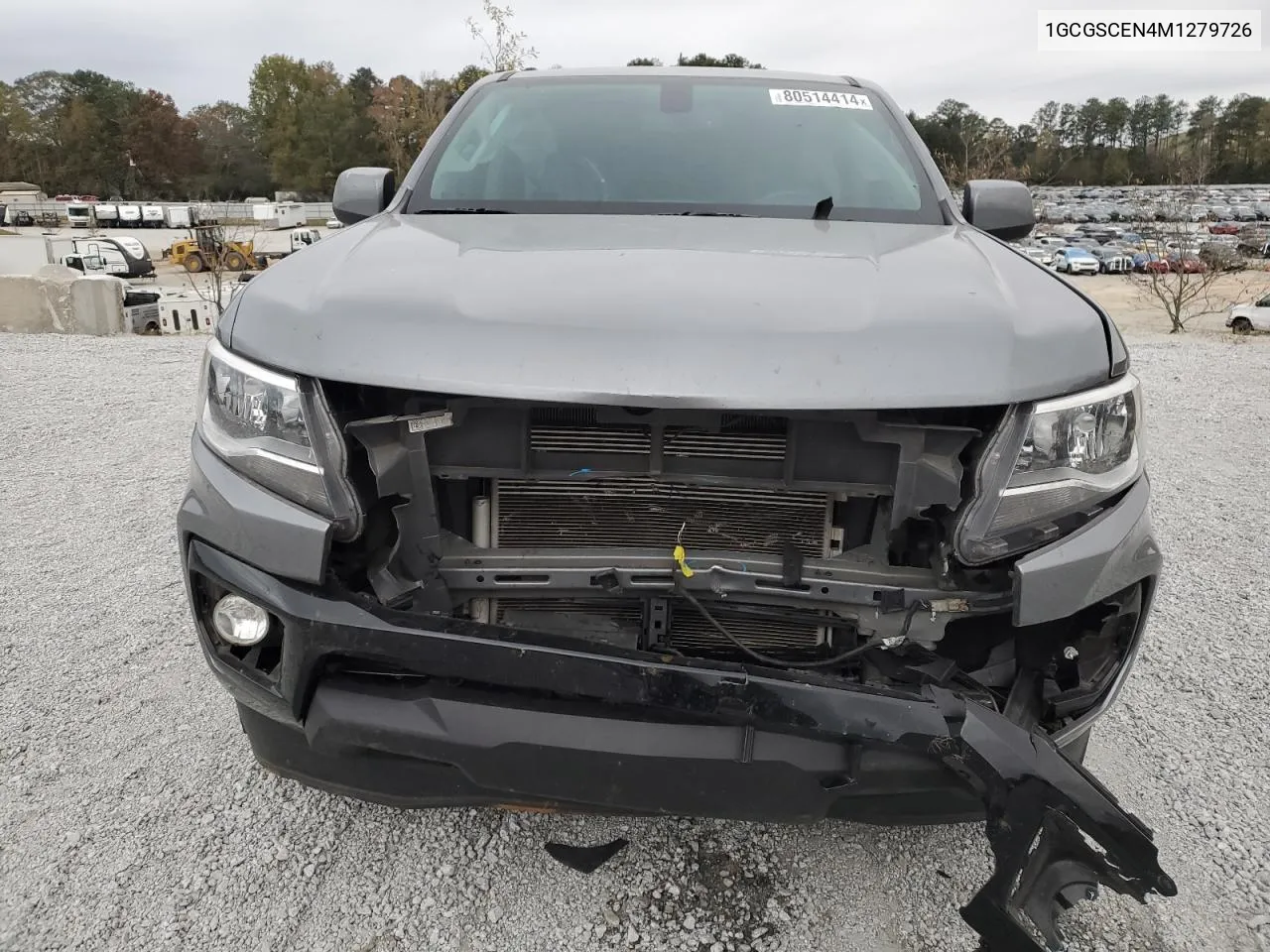 2021 Chevrolet Colorado Lt VIN: 1GCGSCEN4M1279726 Lot: 80514414