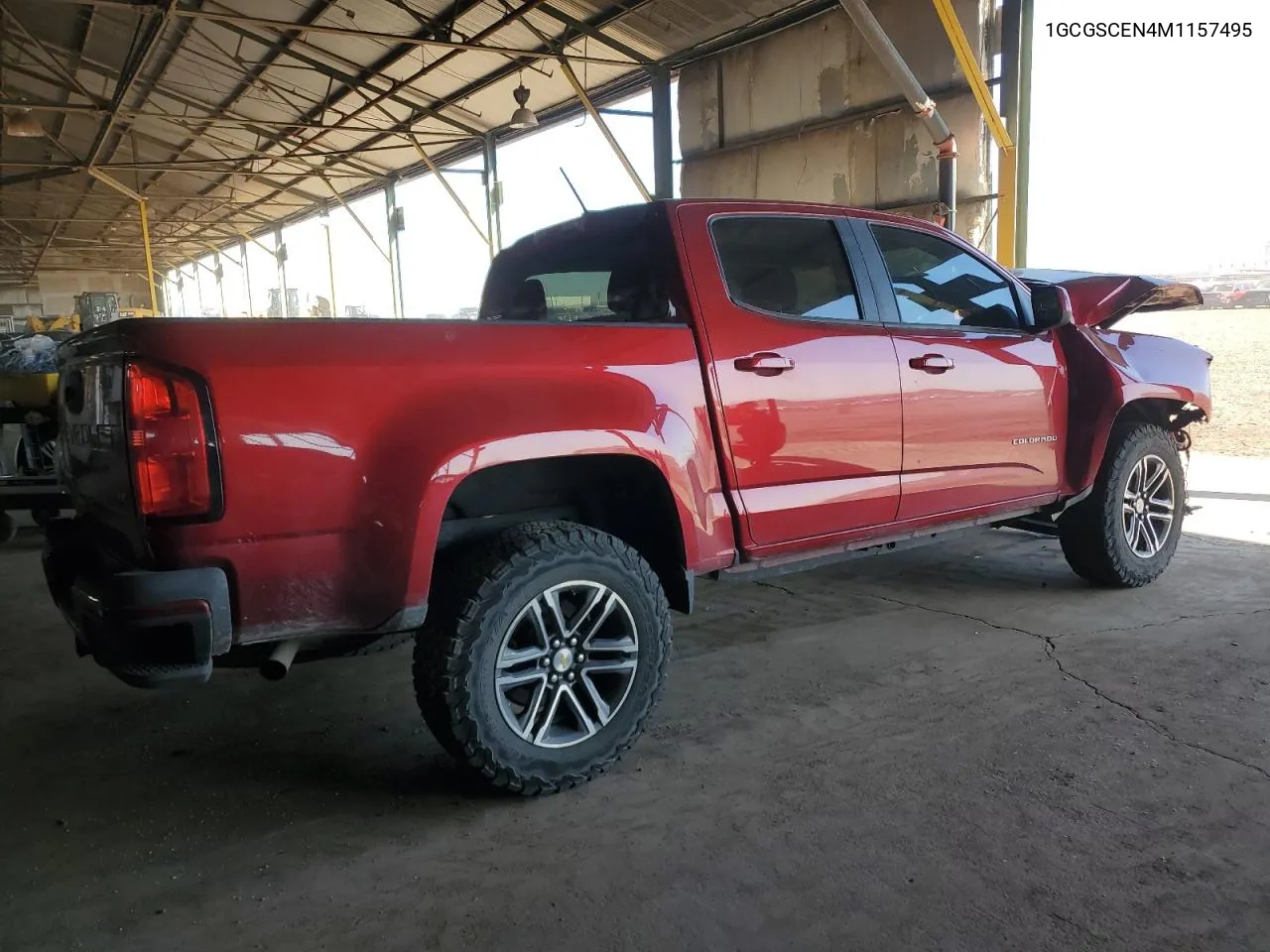 2021 Chevrolet Colorado Lt VIN: 1GCGSCEN4M1157495 Lot: 80916704