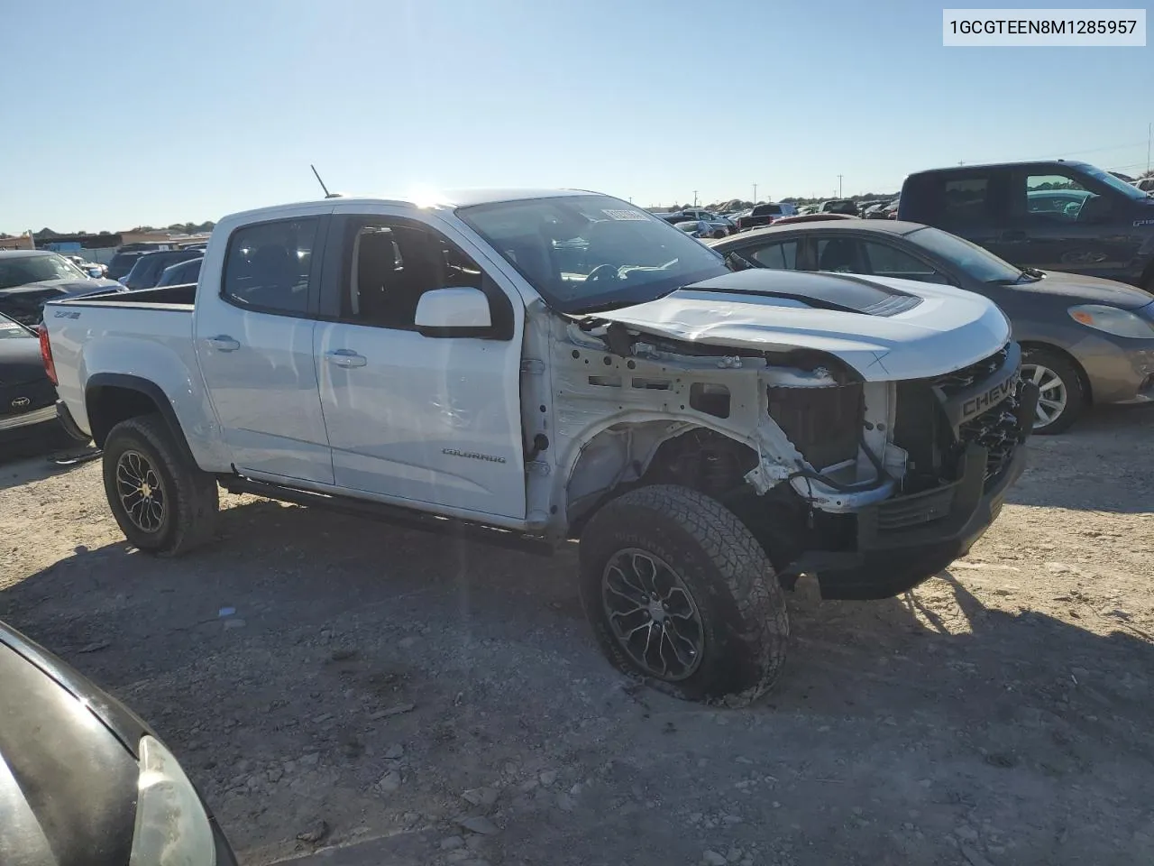 2021 Chevrolet Colorado Zr2 VIN: 1GCGTEEN8M1285957 Lot: 81277664