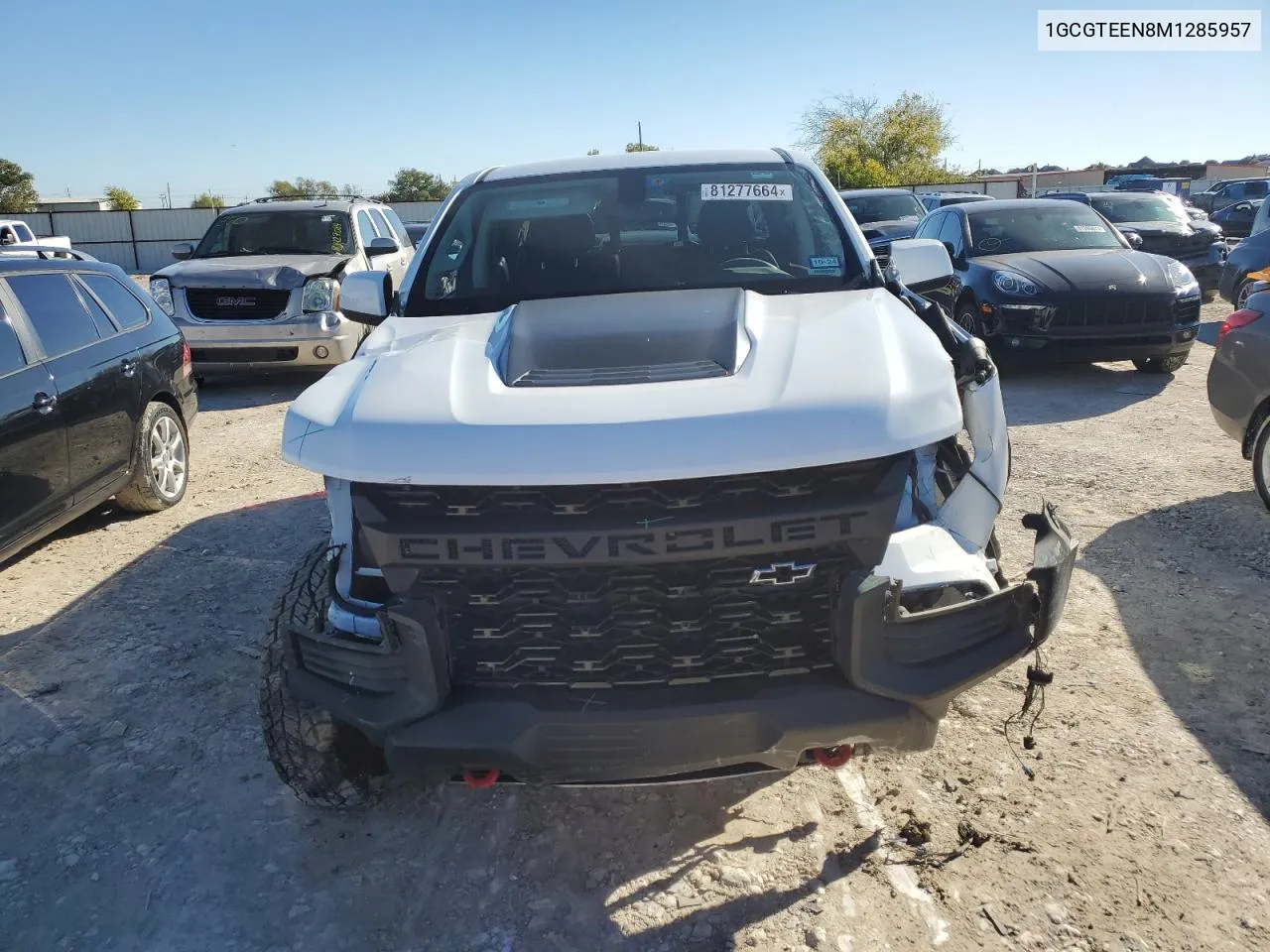 2021 Chevrolet Colorado Zr2 VIN: 1GCGTEEN8M1285957 Lot: 81277664