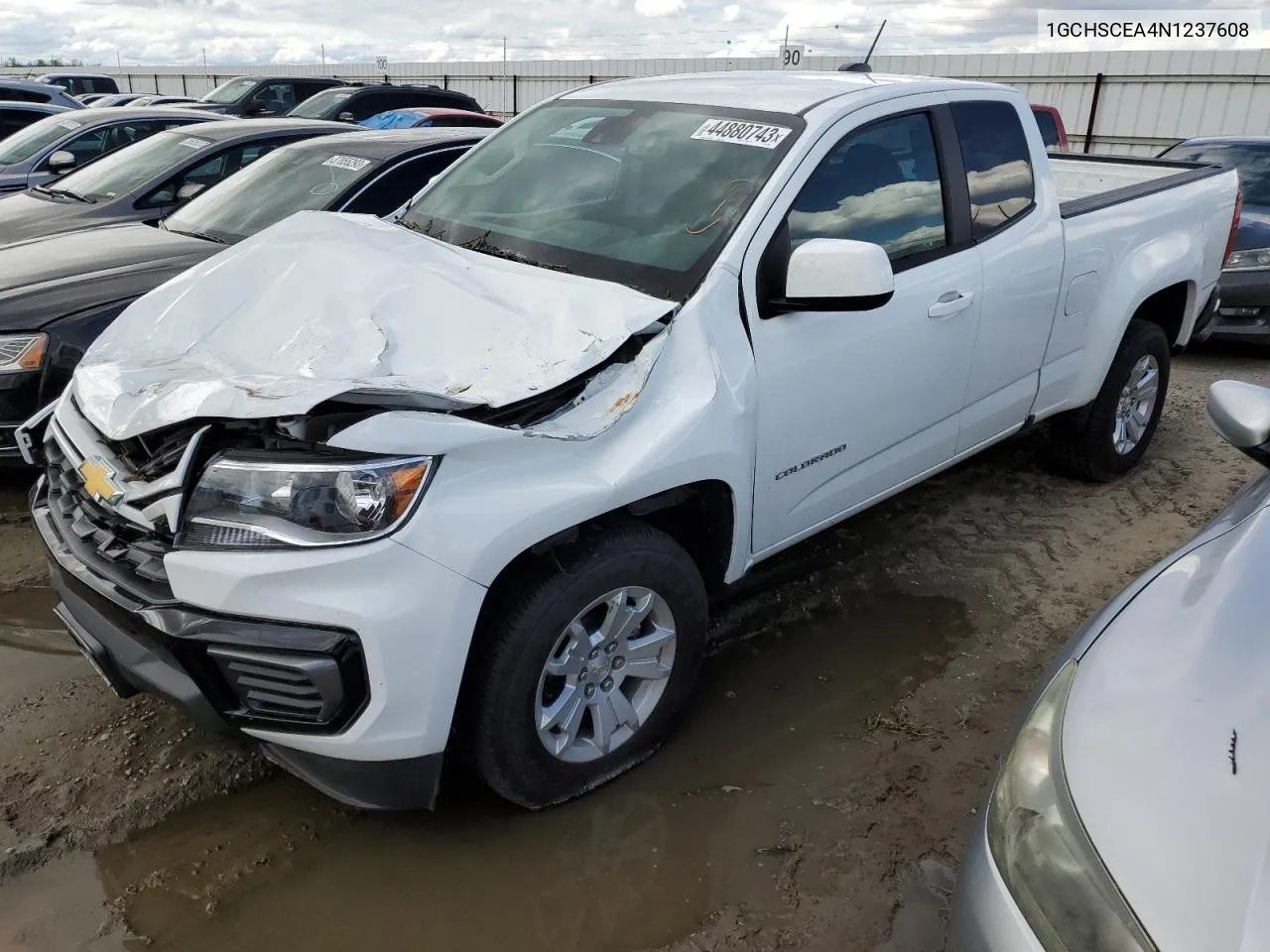 2022 Chevrolet Colorado Lt VIN: 1GCHSCEA4N1237608 Lot: 44880743