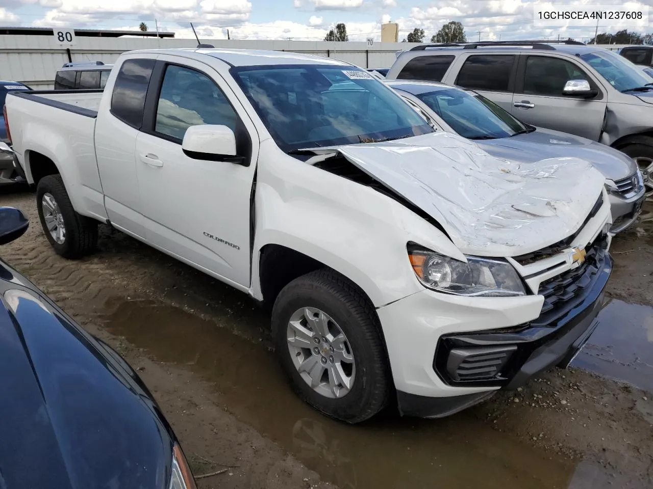 2022 Chevrolet Colorado Lt VIN: 1GCHSCEA4N1237608 Lot: 44880743