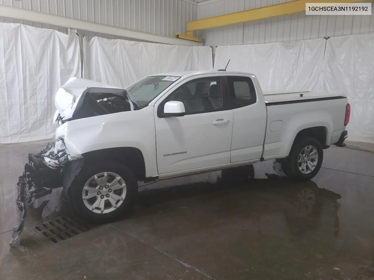 2022 Chevrolet Colorado Lt VIN: 1GCHSCEA3N1192192 Lot: 58125844