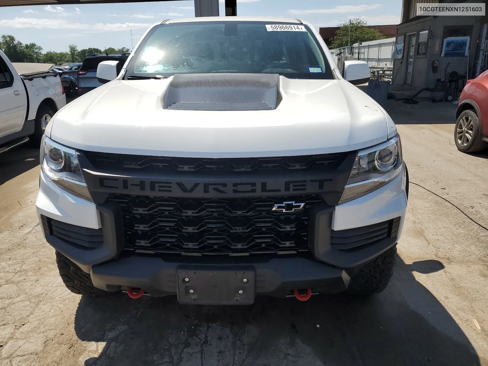 1GCGTEENXN1251603 2022 Chevrolet Colorado Zr2