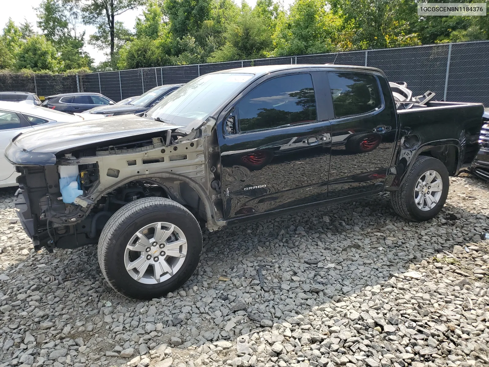 1GCGSCEN8N1184376 2022 Chevrolet Colorado Lt