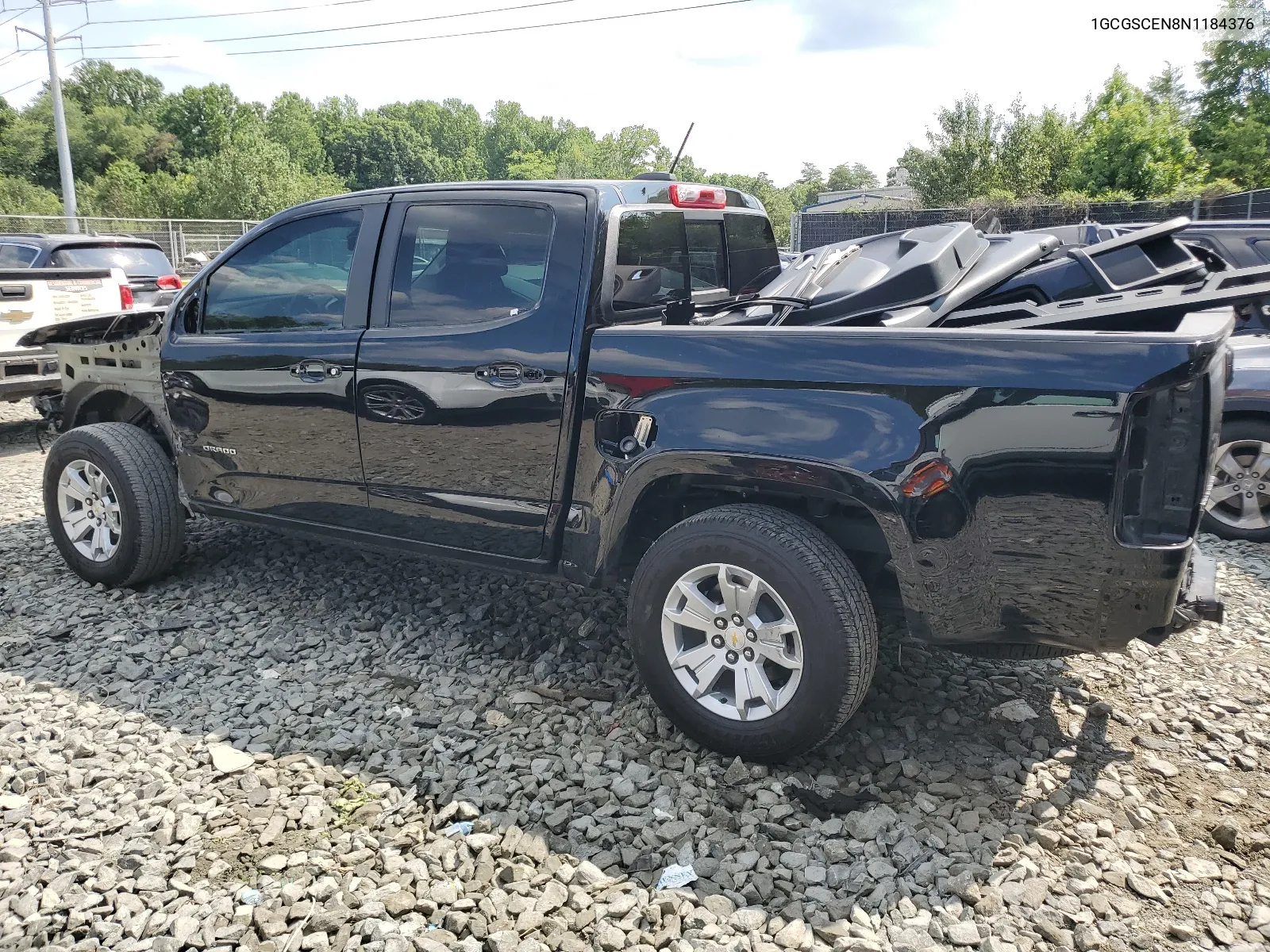 2022 Chevrolet Colorado Lt VIN: 1GCGSCEN8N1184376 Lot: 63842014