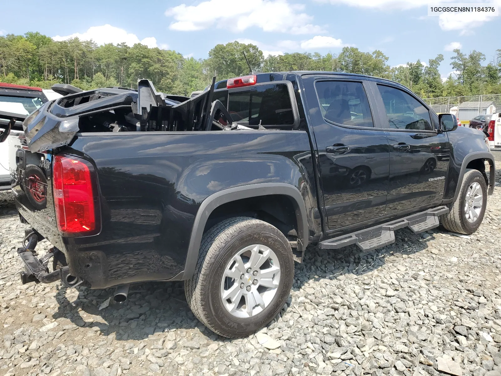 2022 Chevrolet Colorado Lt VIN: 1GCGSCEN8N1184376 Lot: 63842014